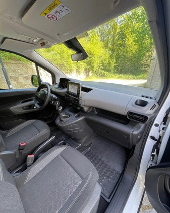 Peugeot Rifter cena 69900 przebieg: 95582, rok produkcji 2019 z Nysa małe 631